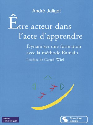 cover image of Être acteur dans l'acte d'apprendre